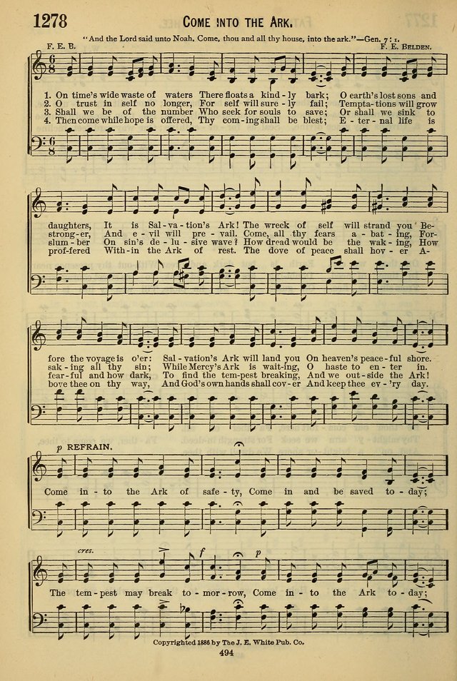 The Seventh-Day Adventist Hymn and Tune Book: for use in divine worship page 494