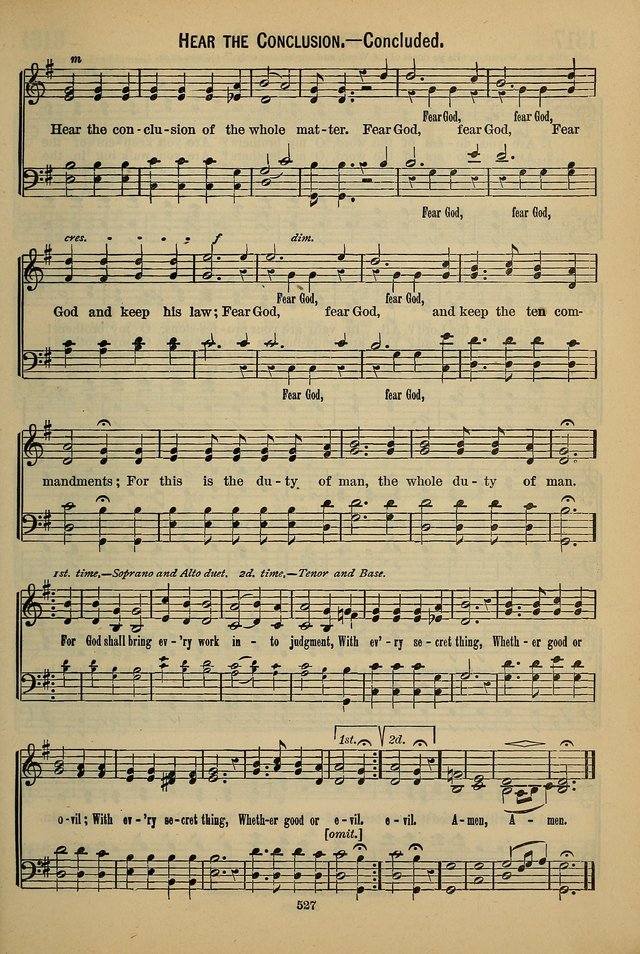 The Seventh-Day Adventist Hymn and Tune Book: for use in divine worship page 527