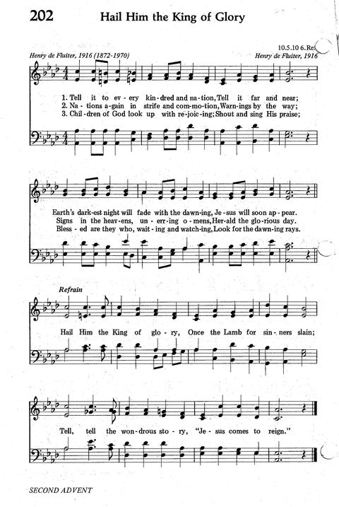 Seventh-day Adventist Hymnal page 197