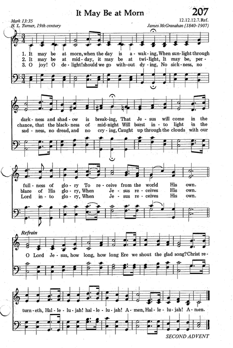 Seventh-day Adventist Hymnal page 202