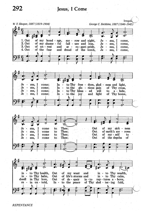 Seventh-day Adventist Hymnal page 285