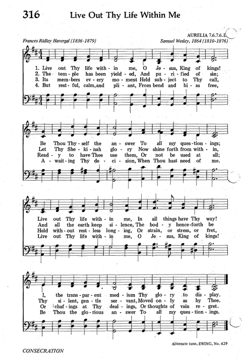 Seventh-day Adventist Hymnal page 307