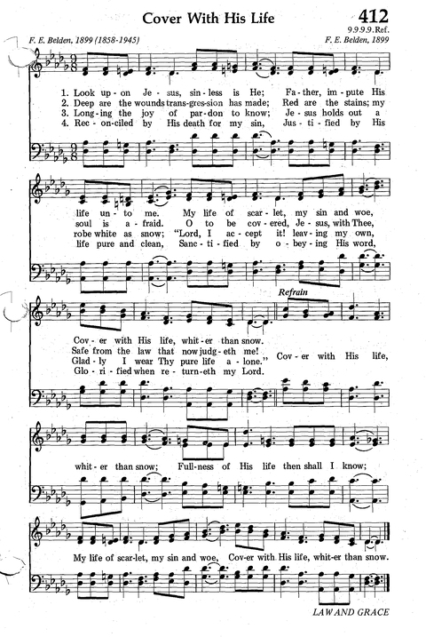 Seventh-day Adventist Hymnal page 398