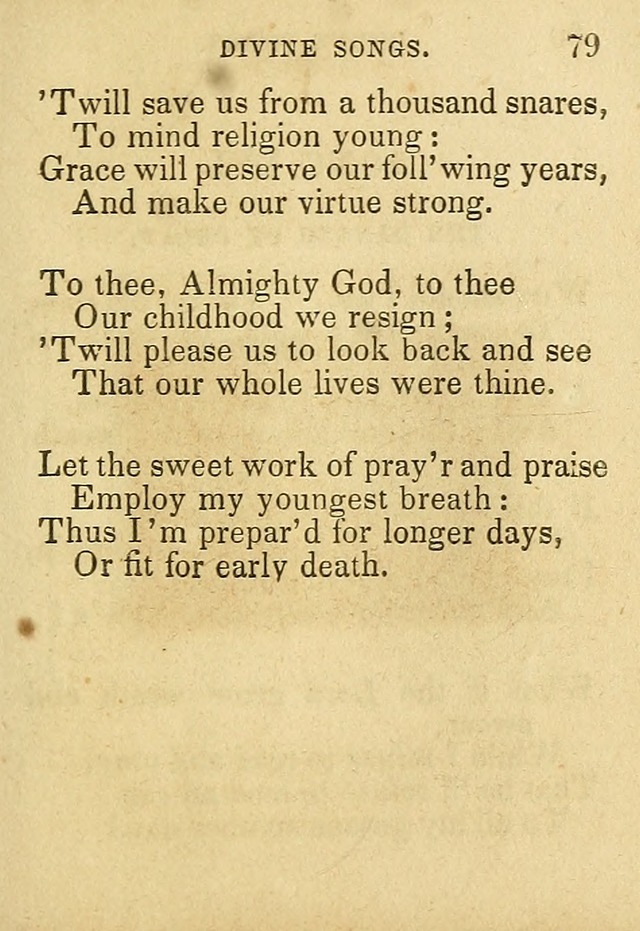 Songs, Divine and Moral page 77