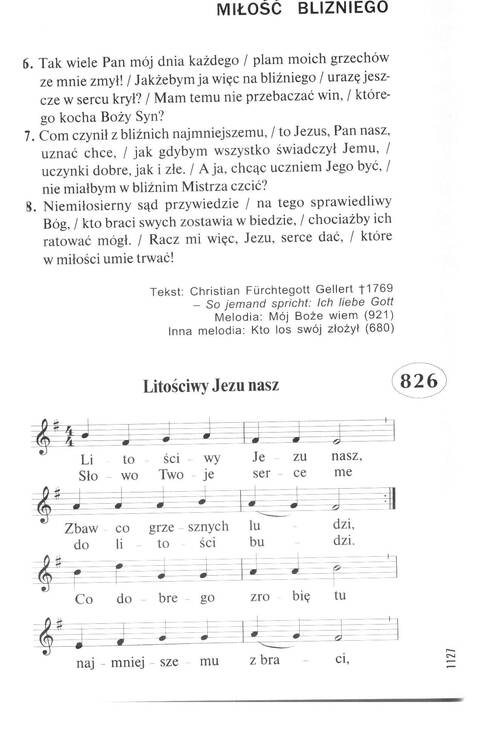 Śpiewnik Ewangelicki: Codzienna modlitwa, pieśń, medytacja, nabożeństwo page 1122