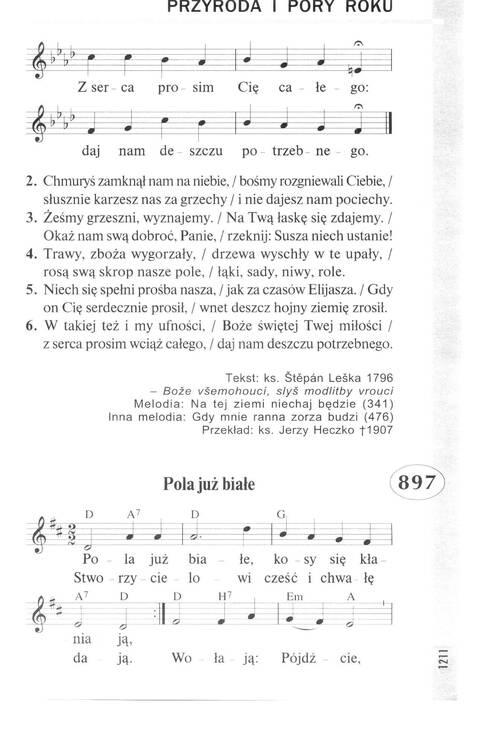 Śpiewnik Ewangelicki: Codzienna modlitwa, pieśń, medytacja, nabożeństwo page 1206