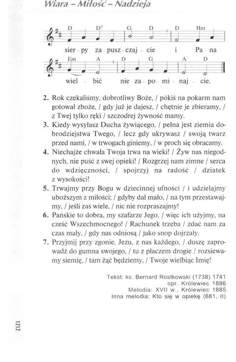 Śpiewnik Ewangelicki: Codzienna modlitwa, pieśń, medytacja, nabożeństwo page 1207