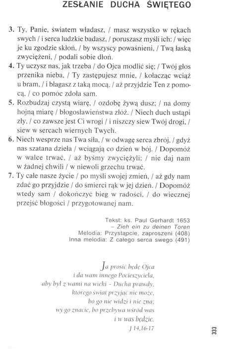 Śpiewnik Ewangelicki: Codzienna modlitwa, pieśń, medytacja, nabożeństwo page 327