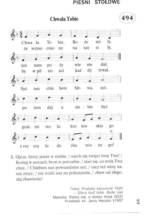 Śpiewnik Ewangelicki: Codzienna modlitwa, pieśń, medytacja, nabożeństwo page 672