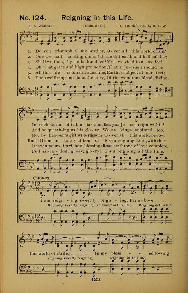 Songs of the Evening Light: for Sunday schools, missionary and revival meetings and gospel work in general page 122