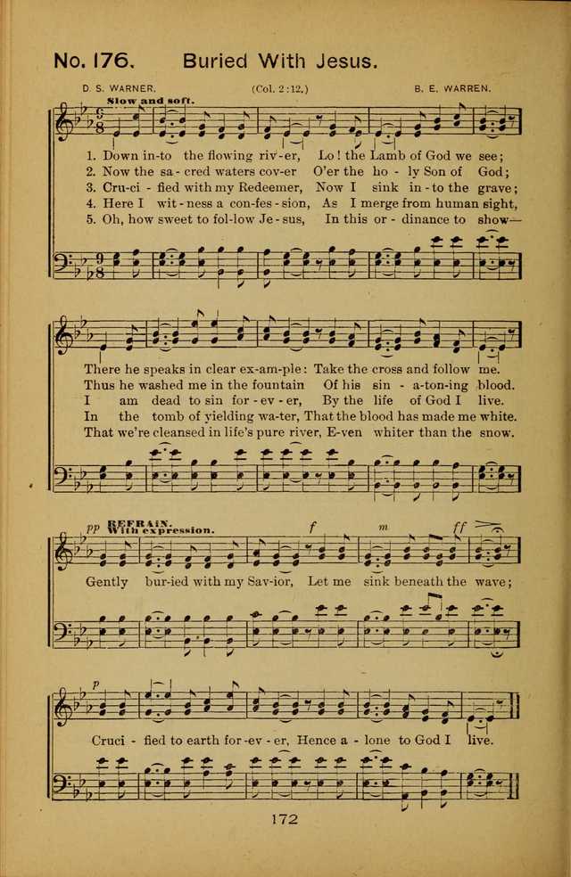 Songs of the Evening Light: for Sunday schools, missionary and revival meetings and gospel work in general page 172
