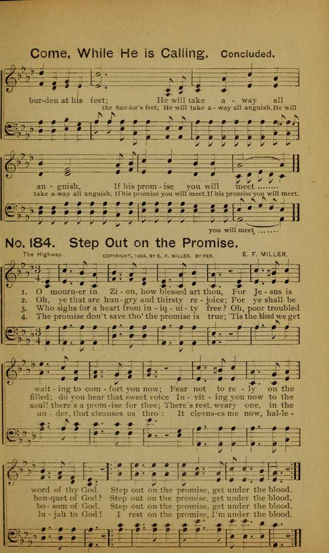 Songs of the Evening Light: for Sunday schools, missionary and revival meetings and gospel work in general page 179