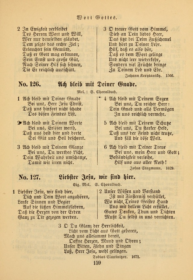 Sonntagschulbuch für Evangelisch-Lutherische Gemeinden page 159