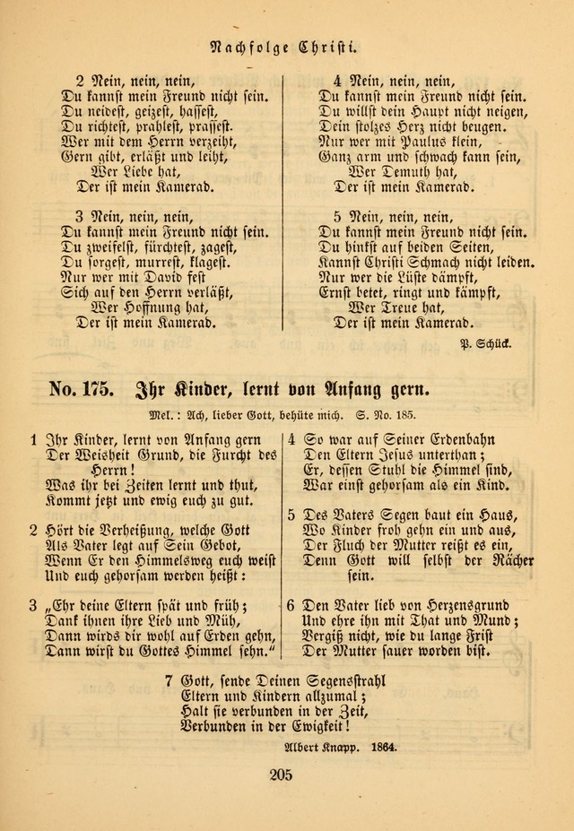 Sonntagschulbuch für Evangelisch-Lutherische Gemeinden page 205