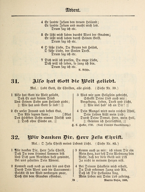 Sonntagschulbuch: für Evangelisch-Lutherische Gemeinden. Neue vermehrte Ausgabe page 79