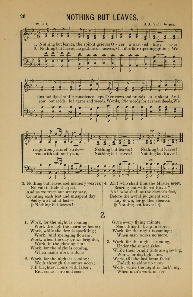 Salvation Echoes: for Sabbath School, Gospel, Prayer and Praise Meetings page 26