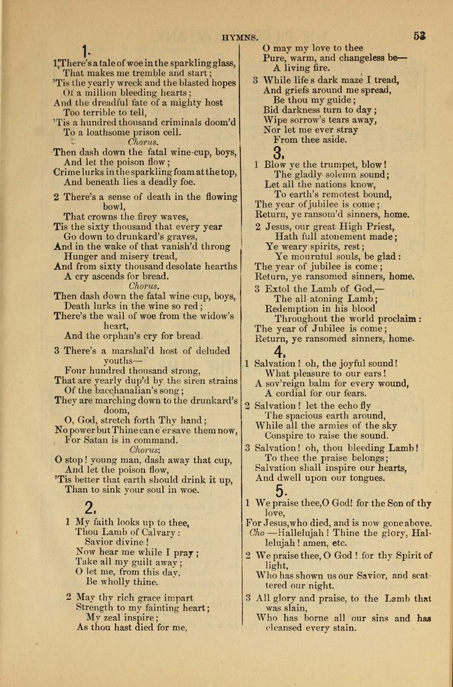 Salvation Echoes: for Sabbath School, Gospel, Prayer and Praise Meetings page 53