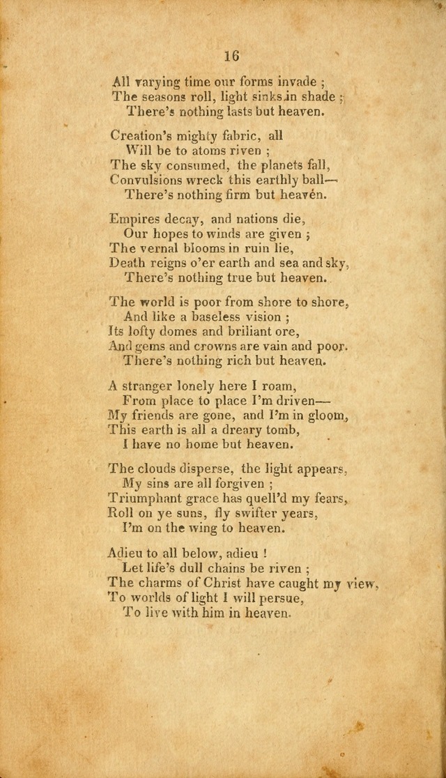 A Selection of Favorite Conference Hymns with Historical Sketches of Church History: through every century of the Christian Era page 16