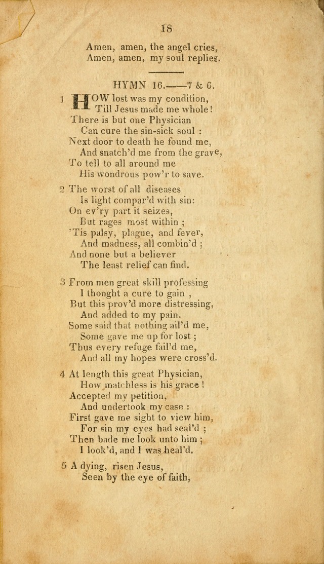 A Selection of Favorite Conference Hymns with Historical Sketches of Church History: through every century of the Christian Era page 18