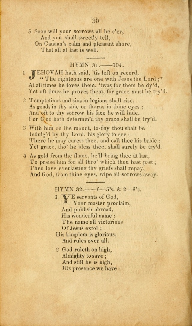 A Selection of Favorite Conference Hymns with Historical Sketches of Church History: through every century of the Christian Era page 30