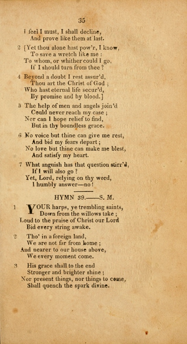 A Selection of Favorite Conference Hymns with Historical Sketches of Church History: through every century of the Christian Era page 35