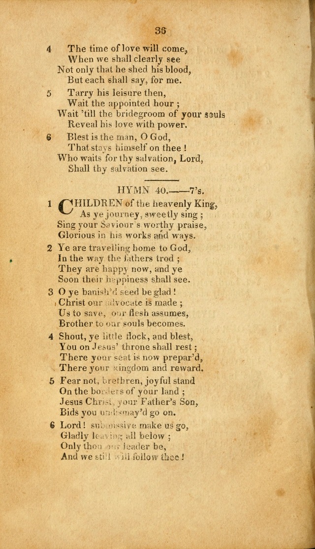 A Selection of Favorite Conference Hymns with Historical Sketches of Church History: through every century of the Christian Era page 36