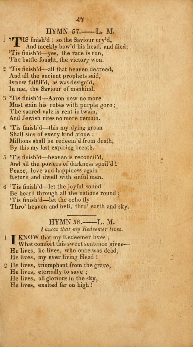 A Selection of Favorite Conference Hymns with Historical Sketches of Church History: through every century of the Christian Era page 47