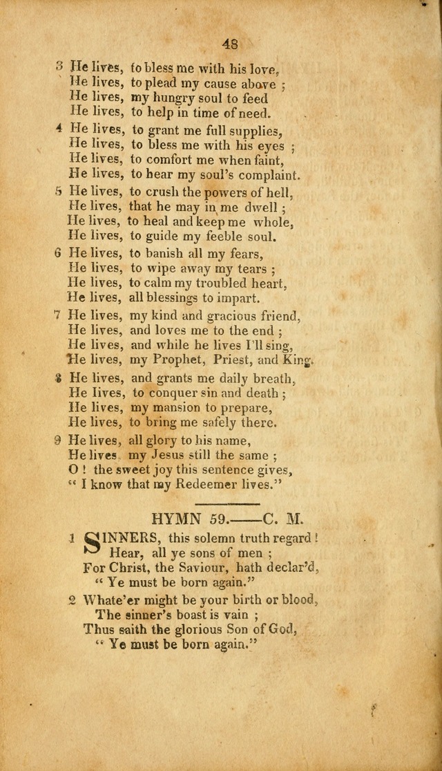 A Selection of Favorite Conference Hymns with Historical Sketches of Church History: through every century of the Christian Era page 48