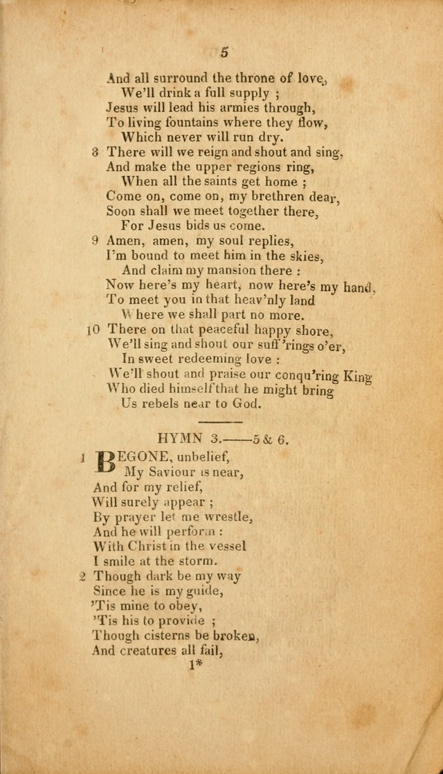 A Selection of Favorite Conference Hymns with Historical Sketches of Church History: through every century of the Christian Era page 5