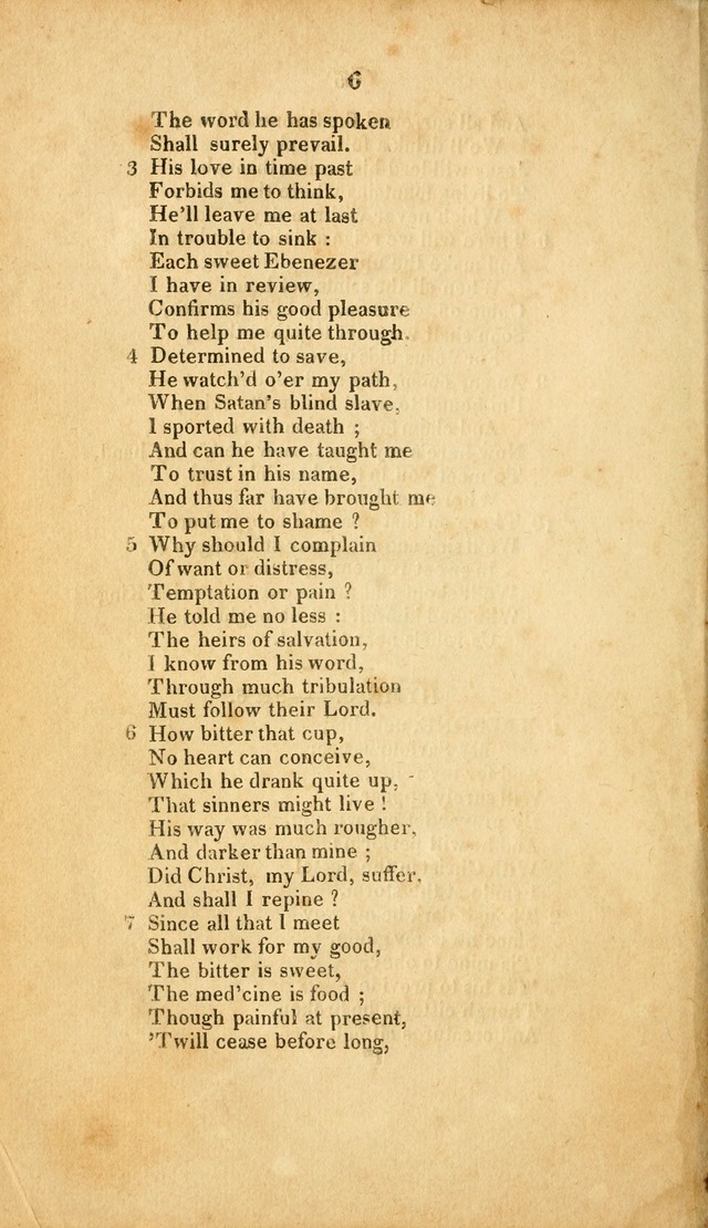 A Selection of Favorite Conference Hymns with Historical Sketches of Church History: through every century of the Christian Era page 6