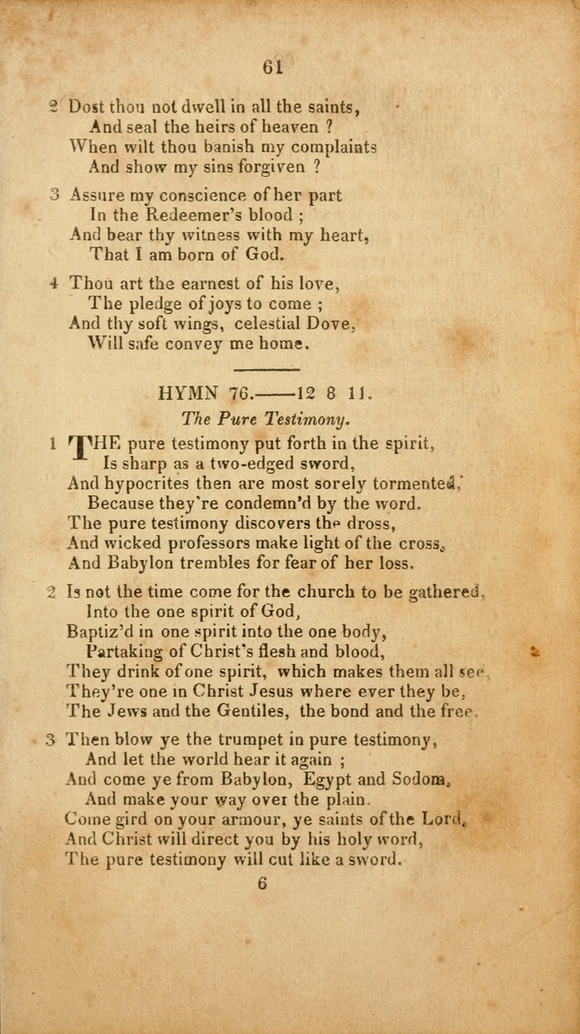 A Selection of Favorite Conference Hymns with Historical Sketches of Church History: through every century of the Christian Era page 61