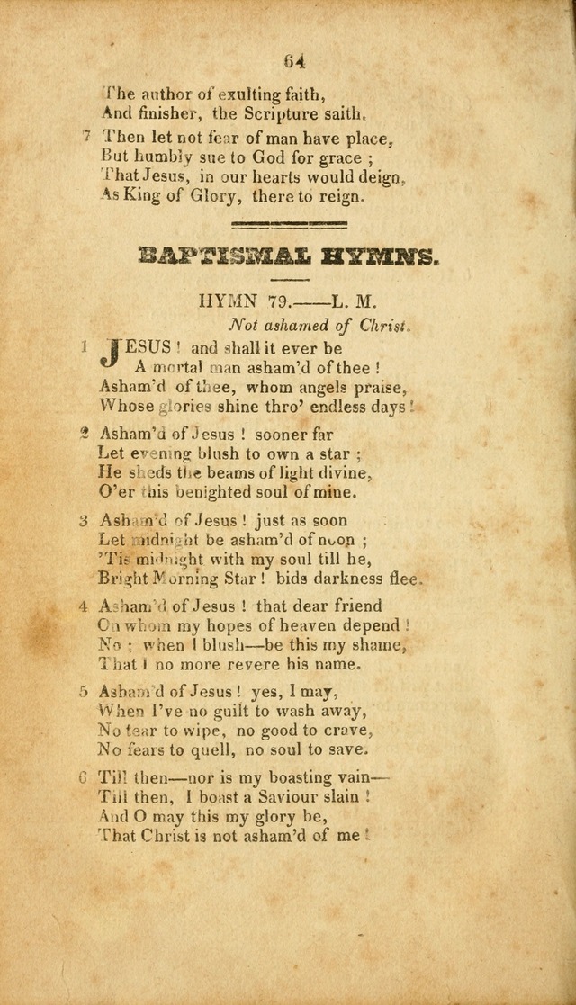 A Selection of Favorite Conference Hymns with Historical Sketches of Church History: through every century of the Christian Era page 64