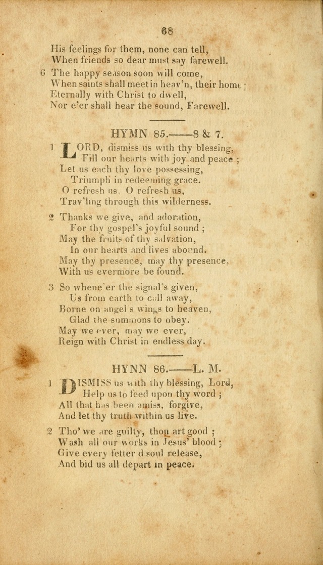 A Selection of Favorite Conference Hymns with Historical Sketches of Church History: through every century of the Christian Era page 68