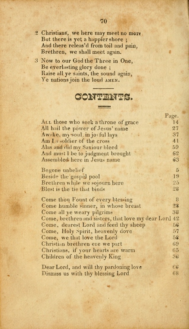 A Selection of Favorite Conference Hymns with Historical Sketches of Church History: through every century of the Christian Era page 70