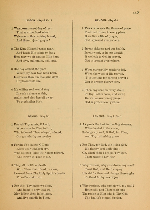 Songs of Faith, Hope, and Love: for Sunday Schools and devotional meetings page 117