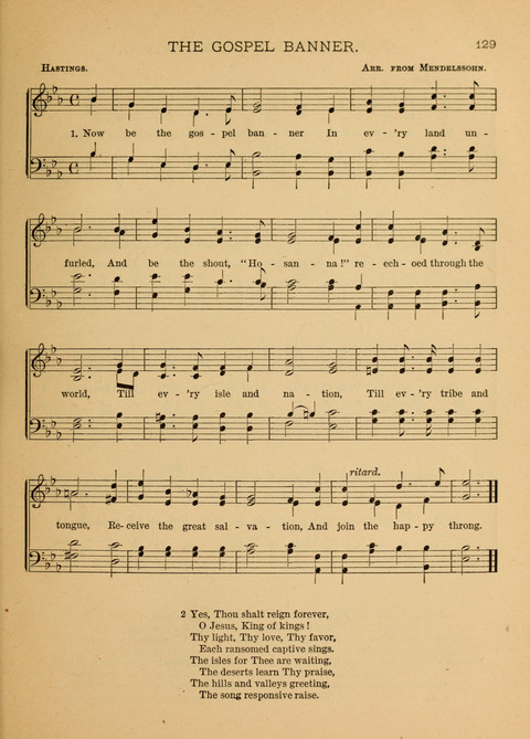 Songs of Faith, Hope, and Love: for Sunday Schools and devotional meetings page 129