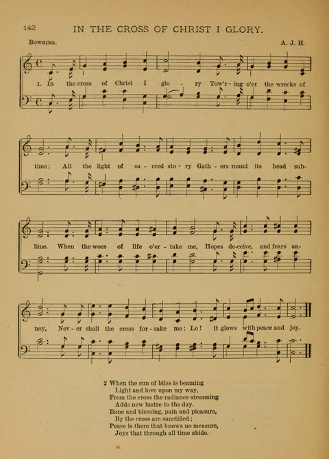 Songs of Faith, Hope, and Love: for Sunday Schools and devotional meetings page 142