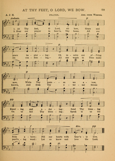 Songs of Faith, Hope, and Love: for Sunday Schools and devotional meetings page 59