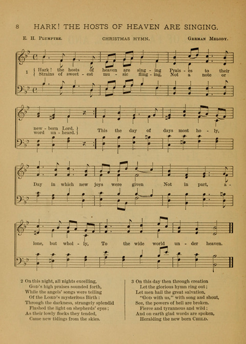 Songs of Faith, Hope, and Love: for Sunday Schools and devotional meetings page 8