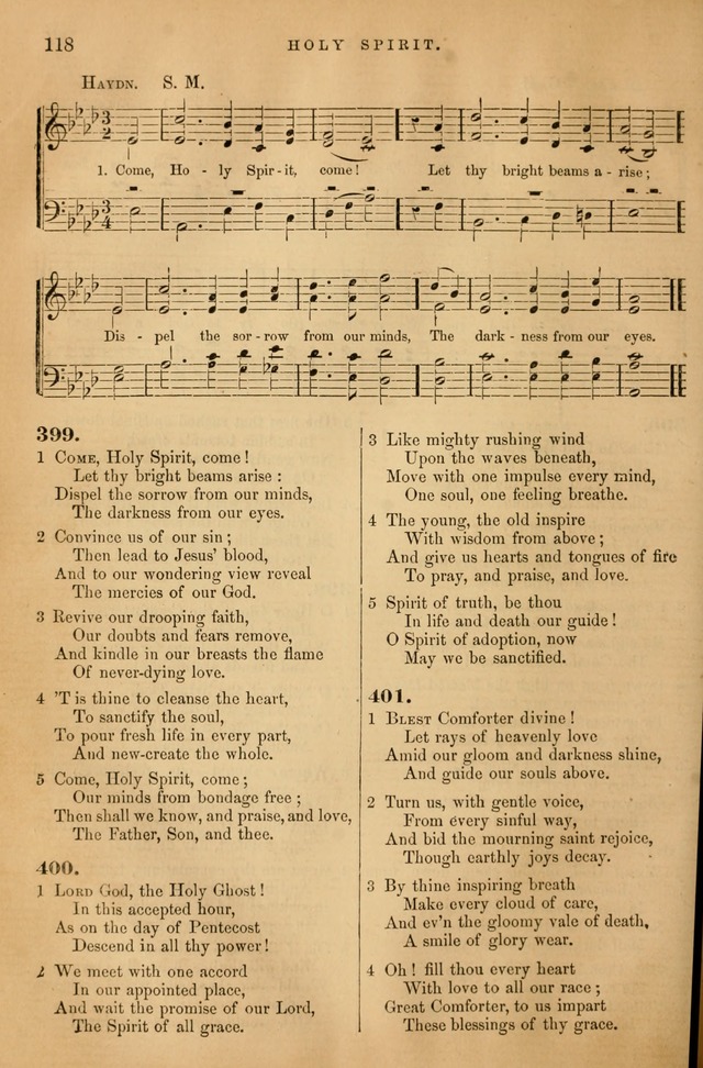 Songs for the Sanctuary: or hymns and tunes for Christian Worship page 119