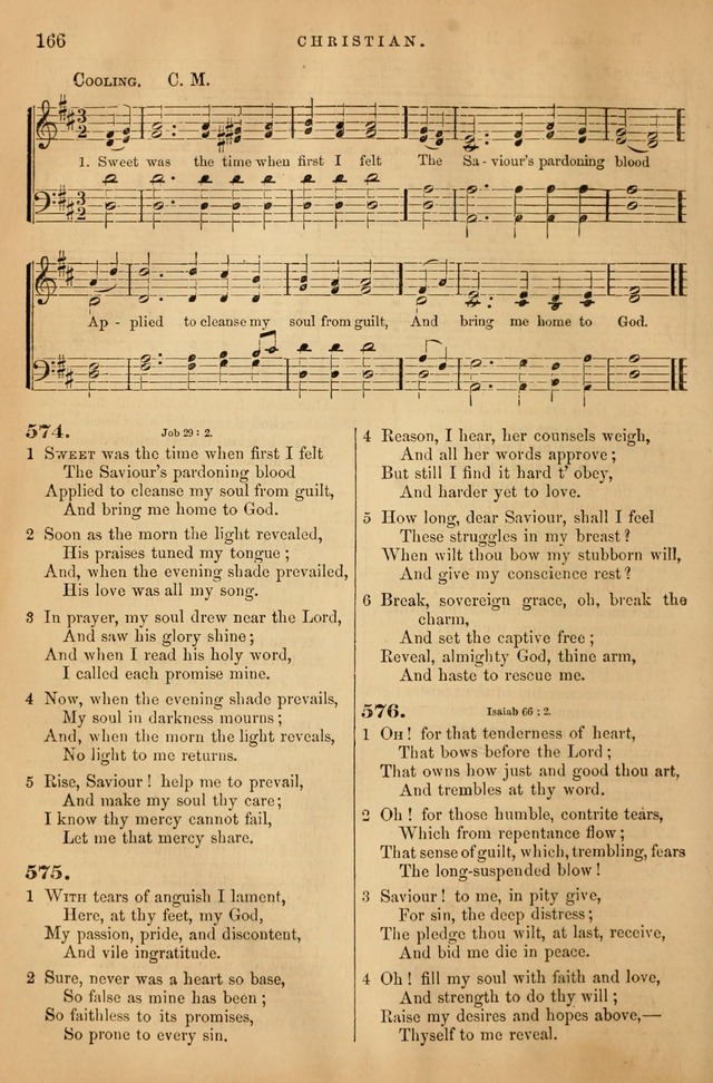 Songs for the Sanctuary: or hymns and tunes for Christian Worship page 167