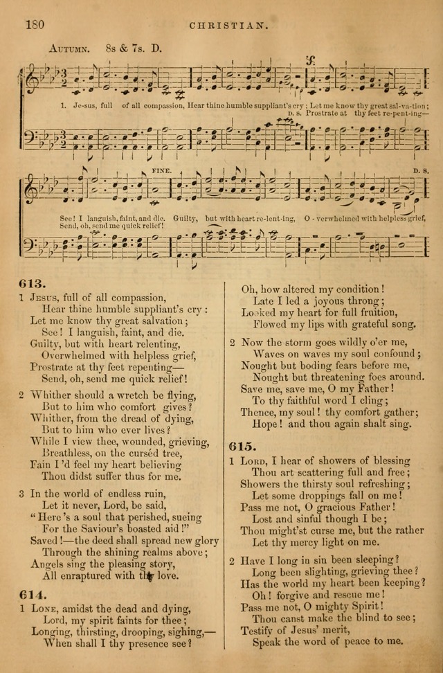 Songs for the Sanctuary: or hymns and tunes for Christian Worship page 181