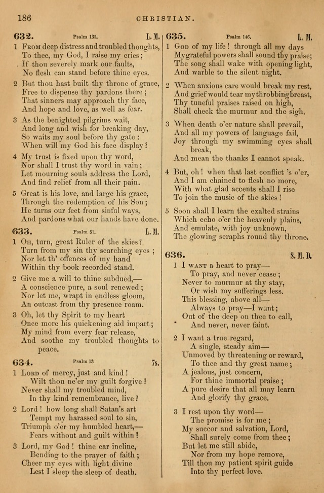 Songs for the Sanctuary: or hymns and tunes for Christian Worship page 187