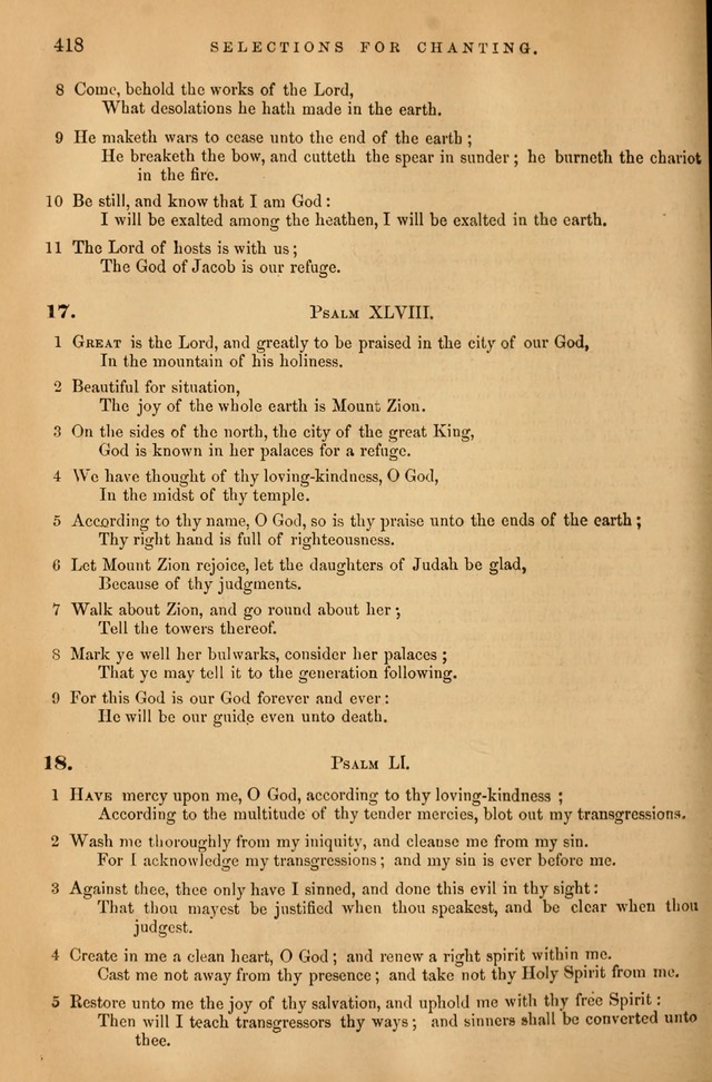 Songs for the Sanctuary: or hymns and tunes for Christian Worship page 419