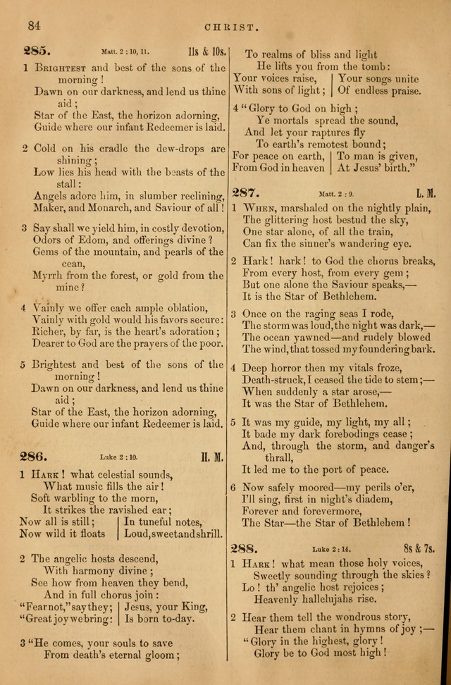 Songs for the Sanctuary: or hymns and tunes for Christian Worship page 85