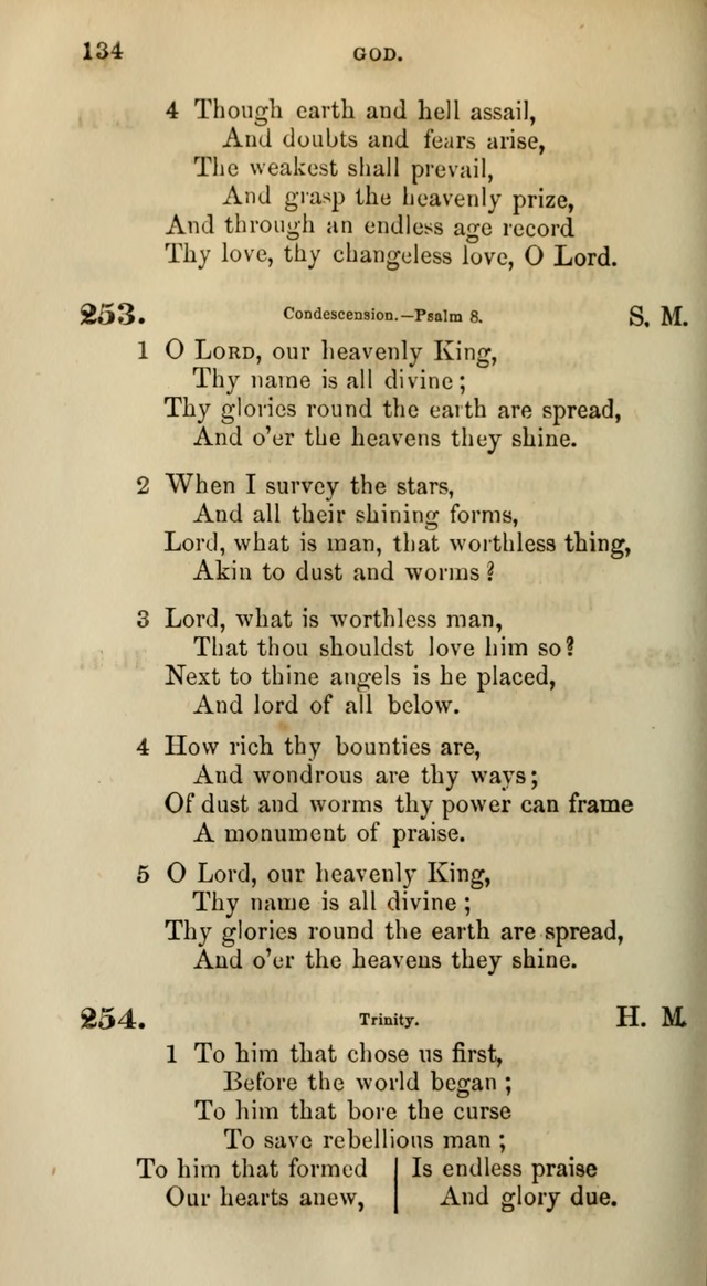 Songs for the Sanctuary; or, Psalms and Hymns for Christian Worship (Words only) page 134