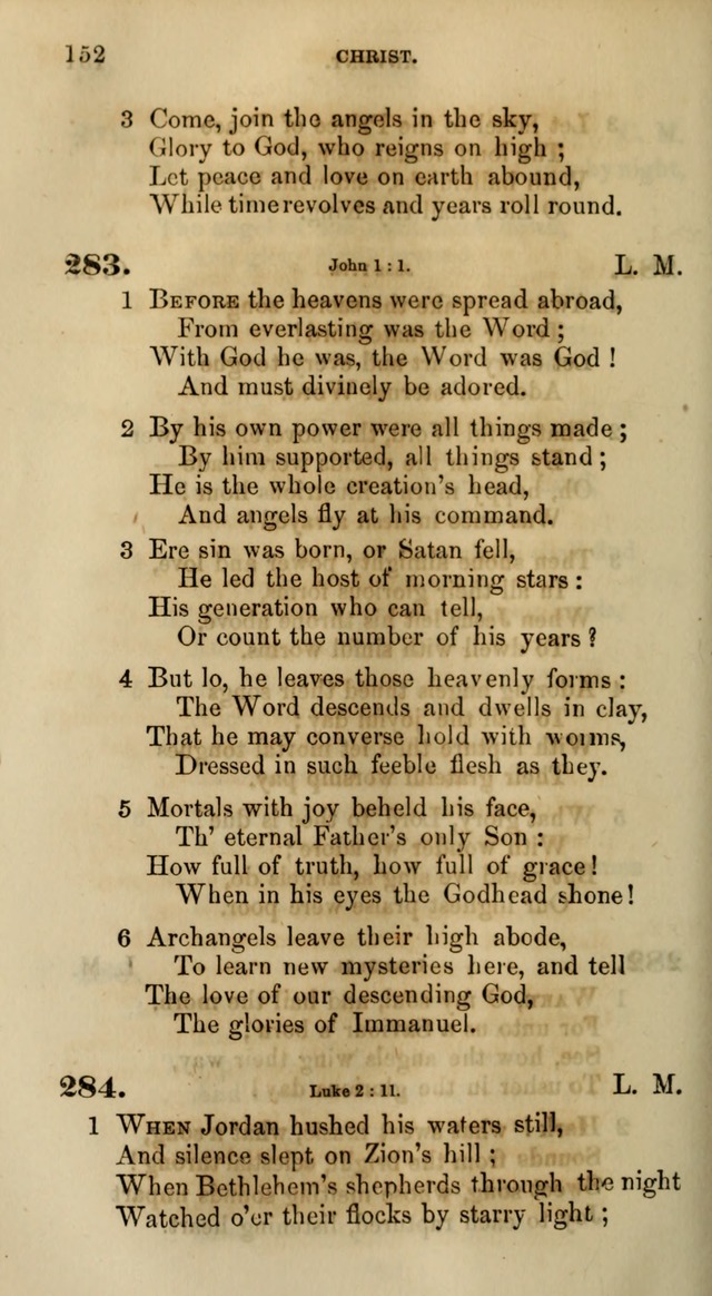 Songs for the Sanctuary; or, Psalms and Hymns for Christian Worship (Words only) page 152