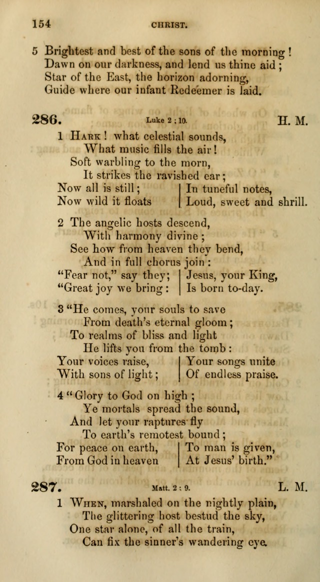 Songs for the Sanctuary; or, Psalms and Hymns for Christian Worship (Words only) page 154