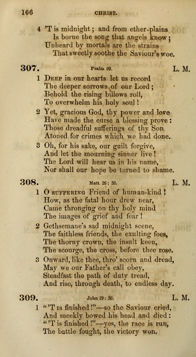 Songs for the Sanctuary; or, Psalms and Hymns for Christian Worship (Words only) page 166