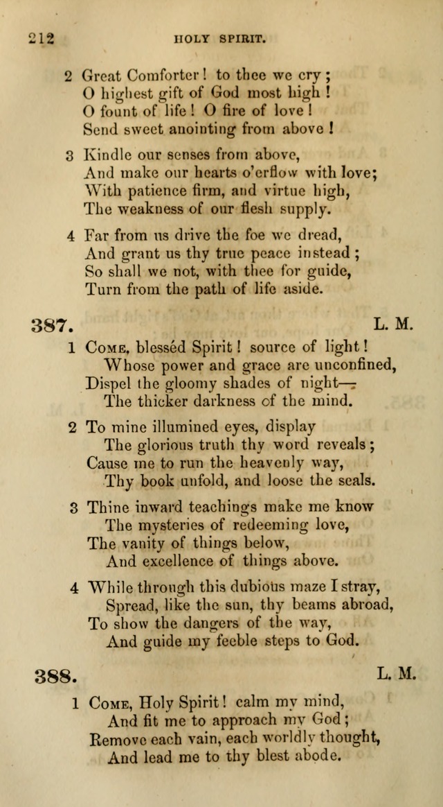 Songs for the Sanctuary; or, Psalms and Hymns for Christian Worship (Words only) page 212